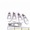 No. 5 Slotted Zipper Pulls for use on METAL TAPE ONLY - Set of 5