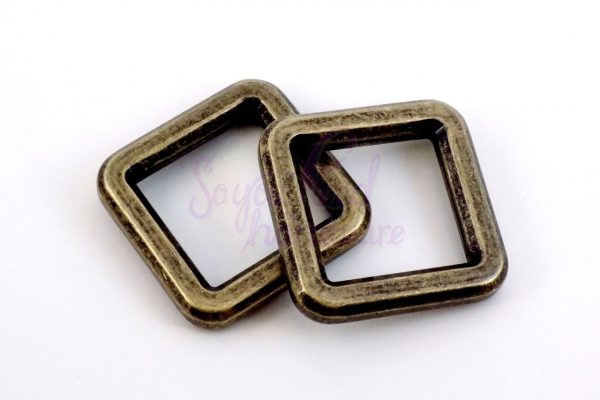 1" BEVELED SQUARE CONNECTOR - SET OF 4